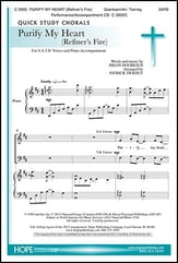 Purify My Heart SATB choral sheet music cover